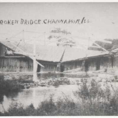 Broken Bridge at Channahon