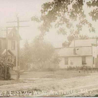 Main Street, Looking West, Plattville