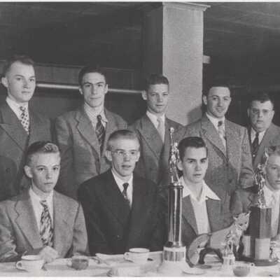 Minooka High School Basketball c1948