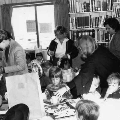 Story time at the Tri-County Library