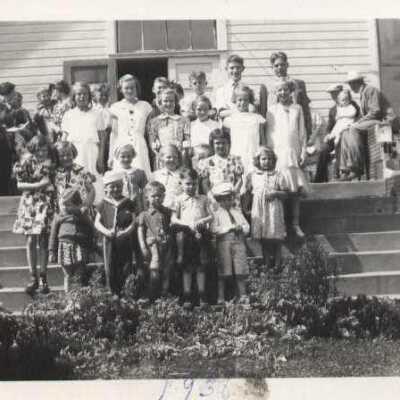 Aux Sable Gleaner's Hall School Group