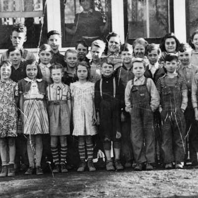 Aux Sable School c1930's