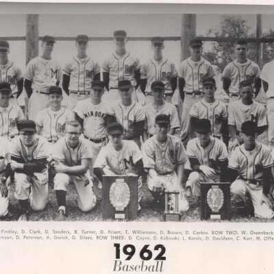 Minooka High School Baseball 1962
