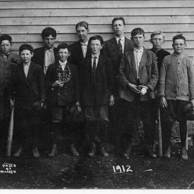 Minooka Boys Baseball Team c1912