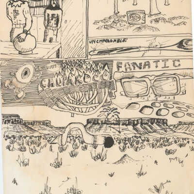 Drawing, Ink