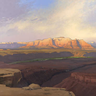 Zion from Gooseberry Mesa