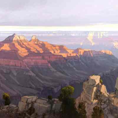 View from Bright Angel Point