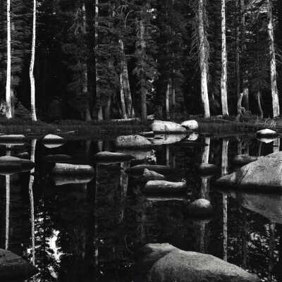High Sierra Pond, California