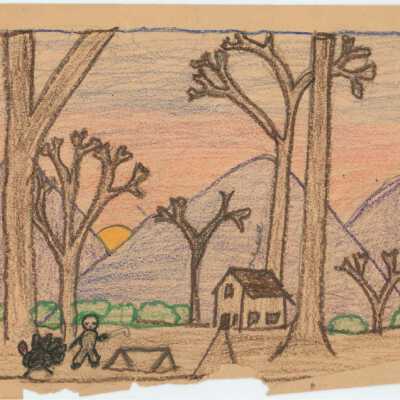 Drawing, Pastel