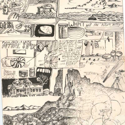 Drawing, Ink