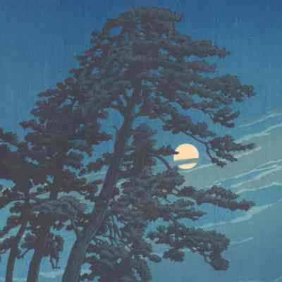 Moon of Magome (Magome no tsuki)