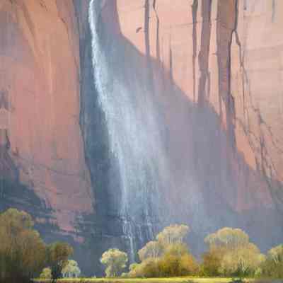 Waterfall at the Temple of Sinawava