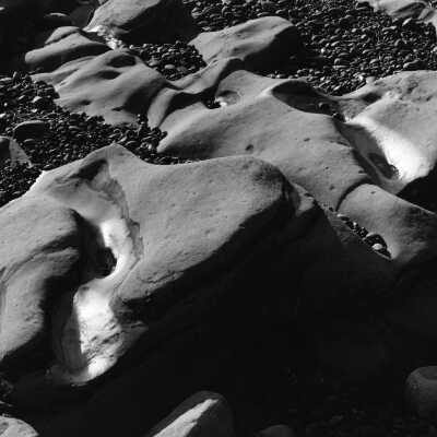Rock Formation and Pebbles