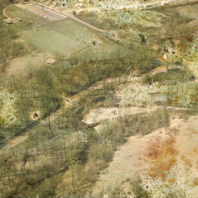 Nelson Aerials - Faulkland and Brandywine Springs Park, DE (color corrected)