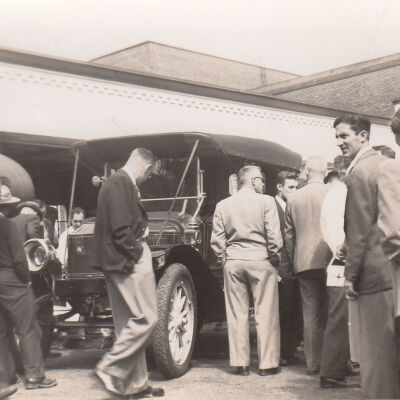 1950 Glidden Tour - 1912 Stanley Touring Model 87 in Cornwall, ONT, Canada, 1950