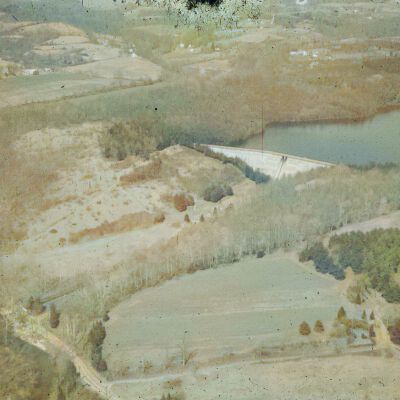 Nelson Aerials - Hoopes Reservoir and Dam near Mt Cuba, DE (color corrected)