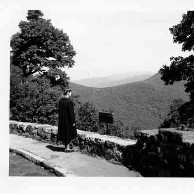 1949 Glidden Tour - Hemlock Springs Overlook on Skyline Drive