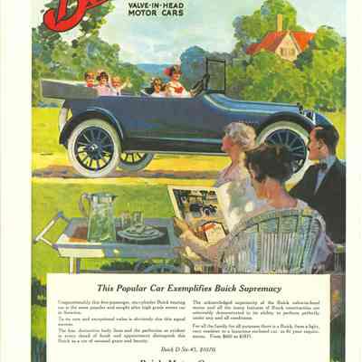 1917 advertisement for Buick
