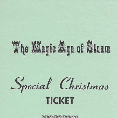 Ticket for child admission to Christmas events at Magic Age of Steam