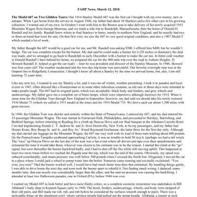 2018 03-12 Weekly News
