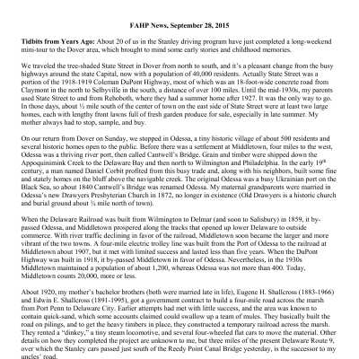 2015 09-28 Weekly News