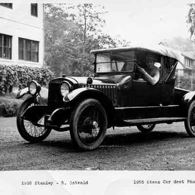 1955 Steam Car Meet - 1916 Stanley with R. Ostwald