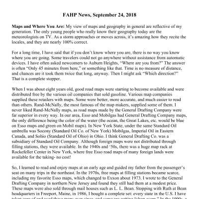 2018 09-24 Weekly News