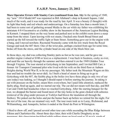 2012 01-23 Weekly News