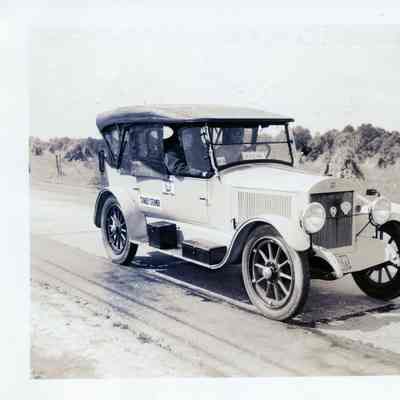 1949 Glidden Tour - Ed Pamphilon in a 1919 Stanley