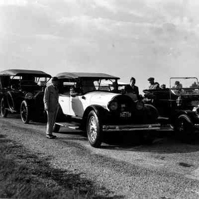 1949 Glidden Tour - tour at the Peace Monument at Gettysburg National Park (PA)