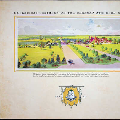 1929 dealer brochure for Packard Eight 6-26 and 6-33