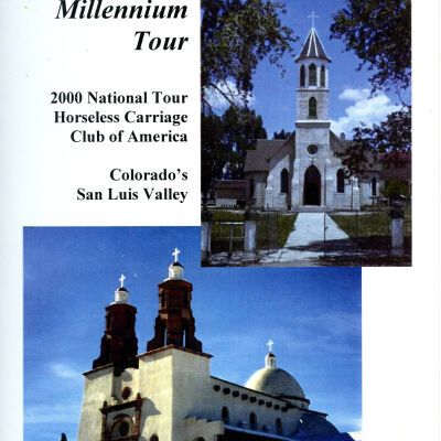 2000 Steam Car Tour tour book cover