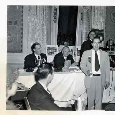 1949 Glidden Tour - awards ceremony with Warren Kraft