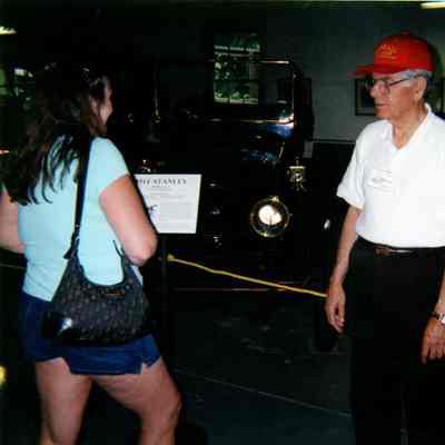 2007 - Chuck Erikson at Steamin' Day