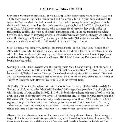 2011 03-21 Weekly News
