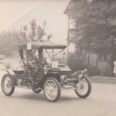 Steam Car Tour - Stanley Steamer of Dexter D Lewers, Victoria, BC Canada