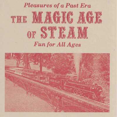 1973 rack card for Magic Age of Steam