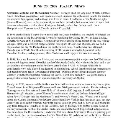 2008 06-23 Weekly News