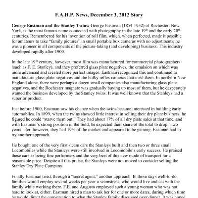2012 12-03 Weekly News