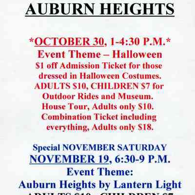 2005 - rack card for October 30 Steamin' Sunday
