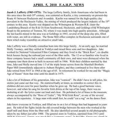 2010 04-05 Weekly News