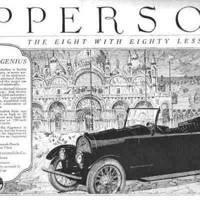 Apperson Brothers advertisement in National Geographic