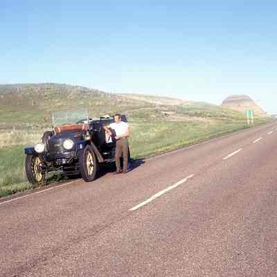 1972 Transcontinental Rout - 1912 Stanley Model 87 near Bowman County, ND
