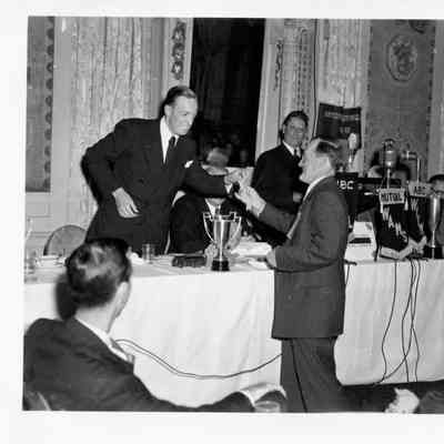 1949 Glidden Tour - awarding of the Stillwell Award