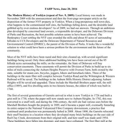 2016 06-20 Weekly News