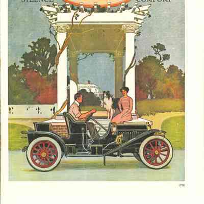 1910 advertisement for Peerless Motor