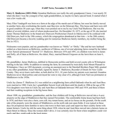 2018 11-05 Weekly News