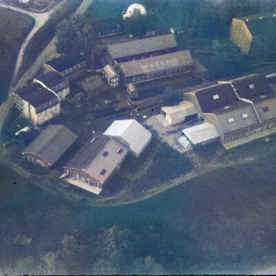 Nelson Aerials - Garrett Snuff Mills at Yorklyn, DE (color corrected)