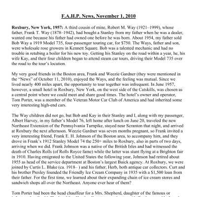 2010 11-01 Weekly News