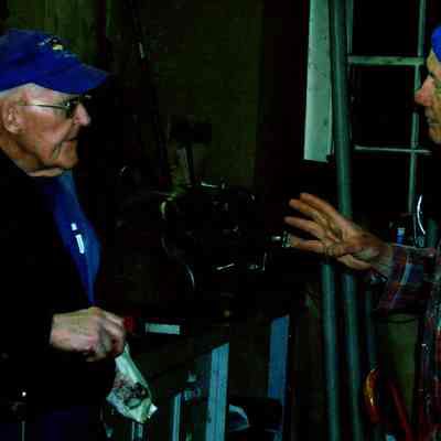 2007 - Thomas C. Marshal, Jr. and Gene Maute at a work session